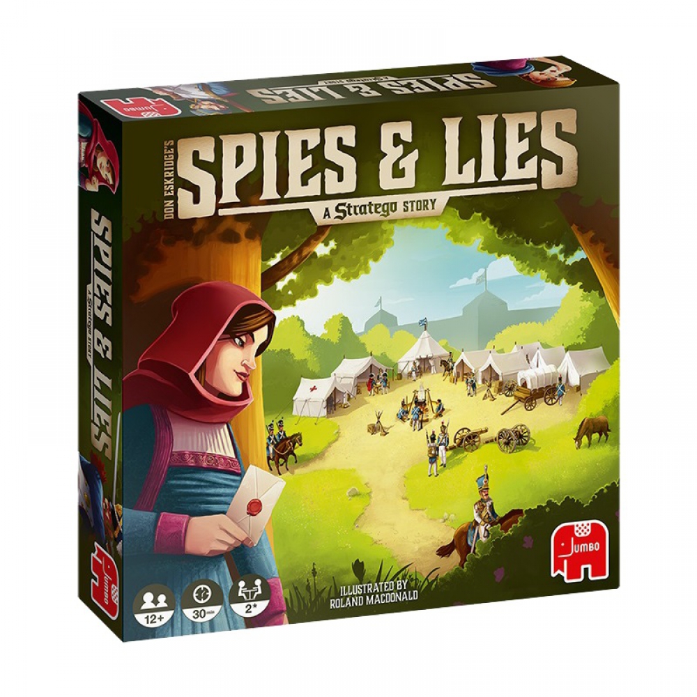 Jeu de Plateau Spies & Lies - A stratego Story Gestion - UltraJeux