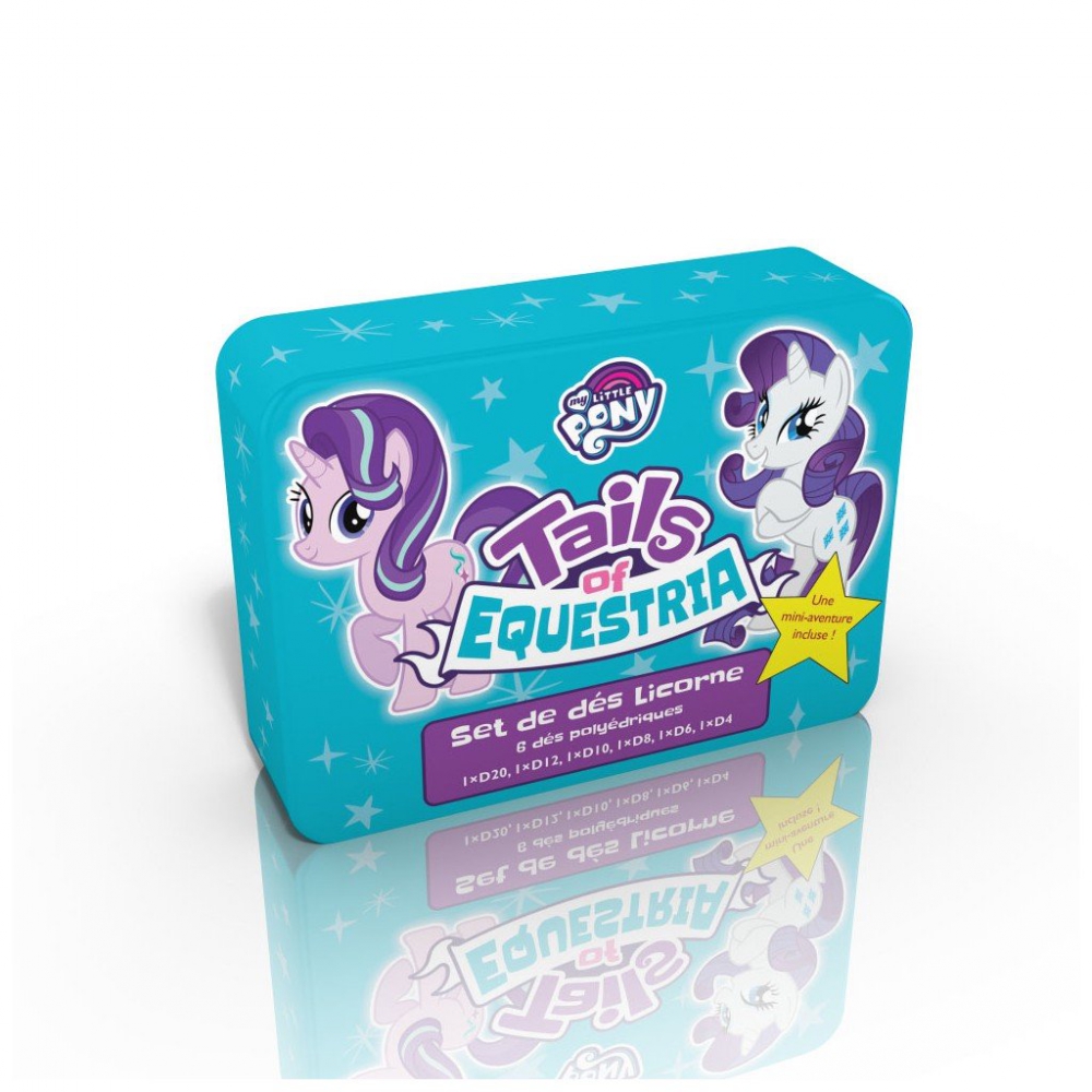 Jeu de Rôle Tails of Equestria - Set de dés Licorne Enfant - UltraJeux