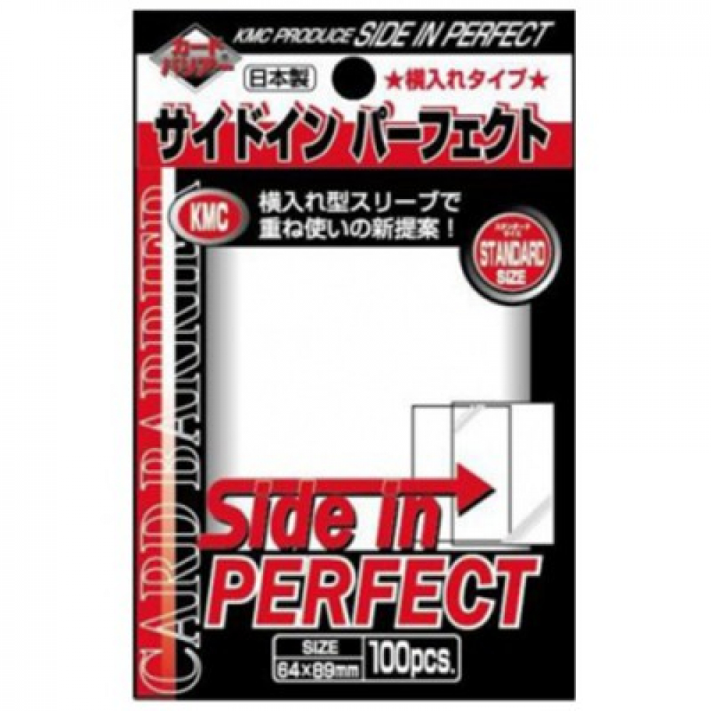 KMC Perfect Size Pochettes Protection Cartes à Jouer Pack 1000 (10x100) Fabriqué Au Japon