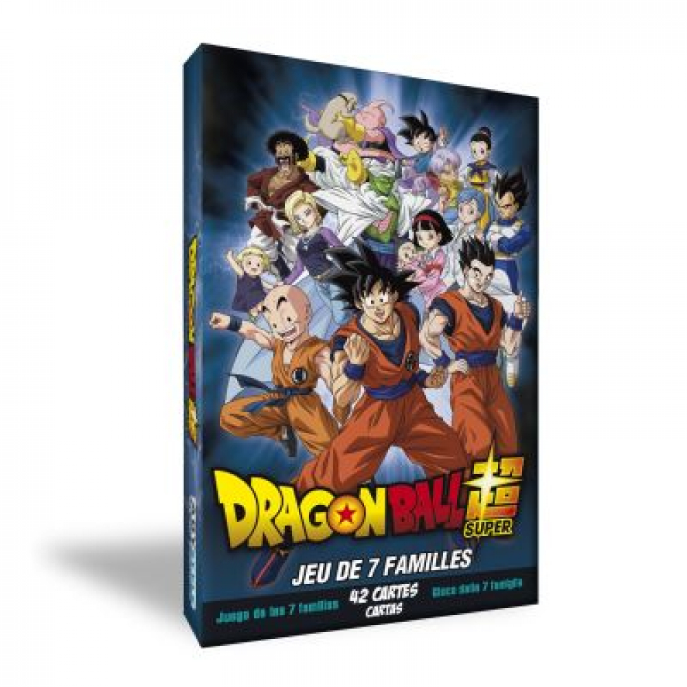 Jeu de Cartes Dragon Ball Super Jeu de 7 Familles Dragon Ball Super