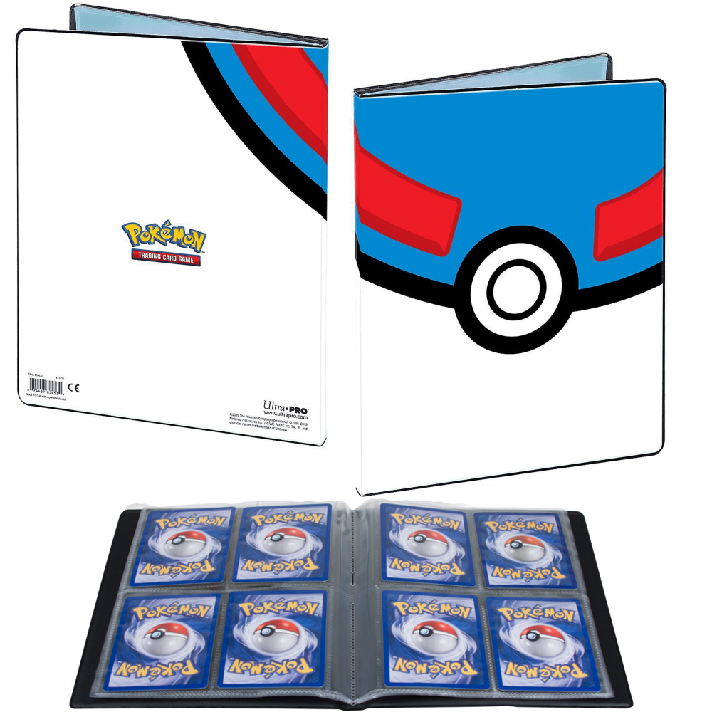 Portfolio Super ball - A5 - 4 Cases Pokémon - UltraJeux