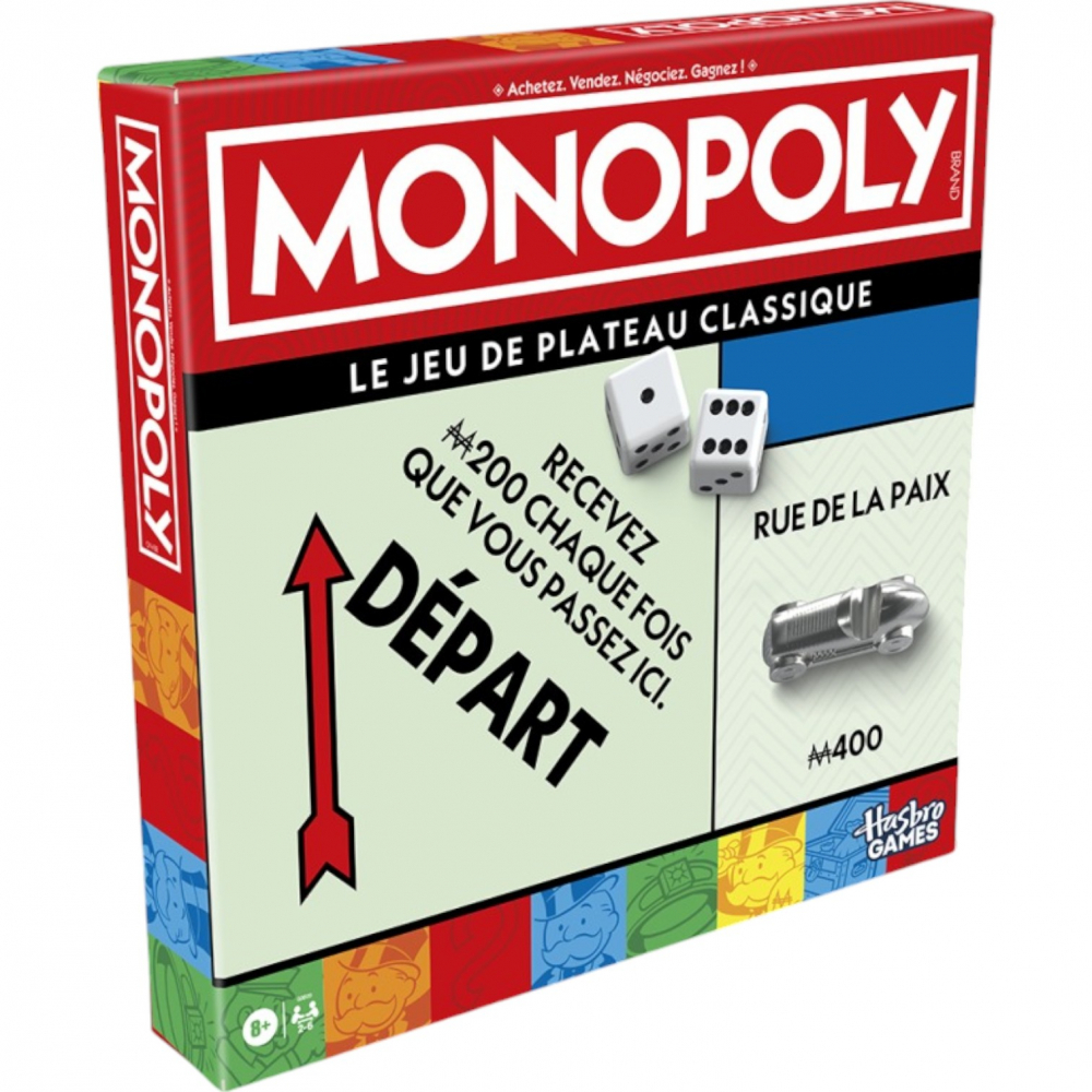 Jeu de Plateau Monopoly Classique Classique - UltraJeux