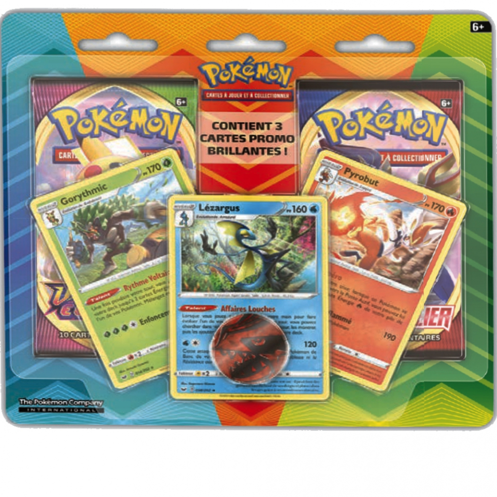 Pokémon - Deck - à Thème - Épée et Bouclier 4 : Voltage Eclatant (2 Decks)  - Mugen Card