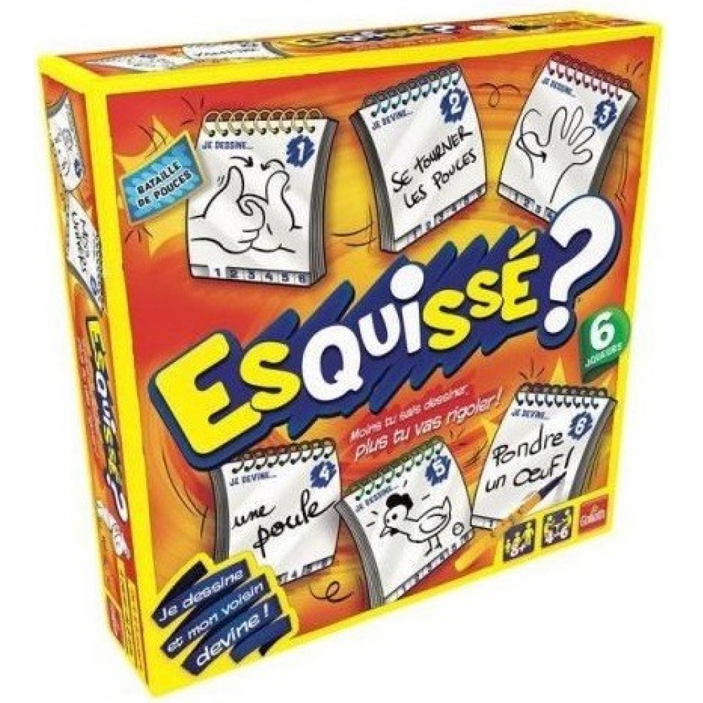 Telestrations (Esquissé) 8 joueurs - Boutique Courajeux