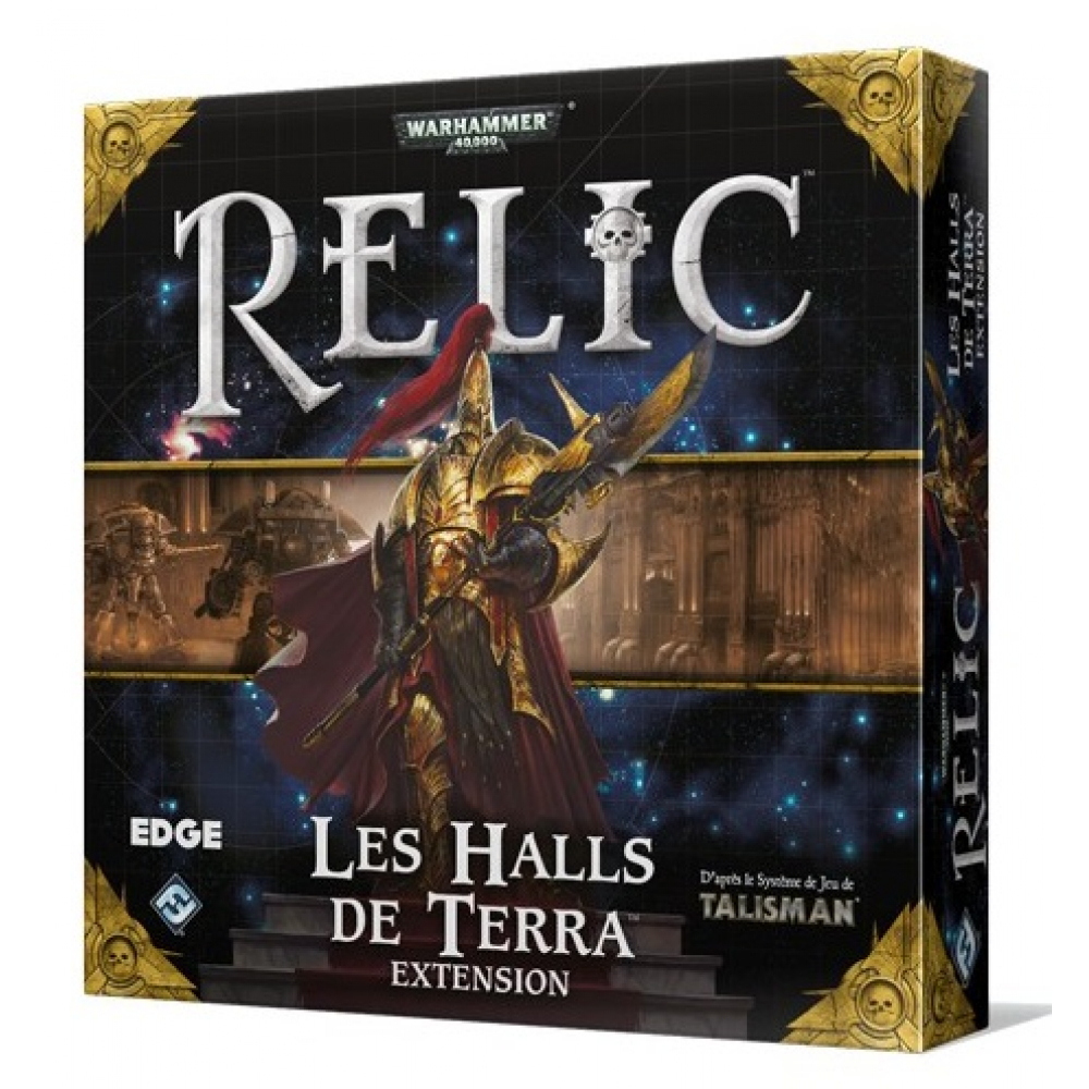 Jeu de Plateau Relic Extension Les Halls de Terra Jeu de Rôle UltraJeux