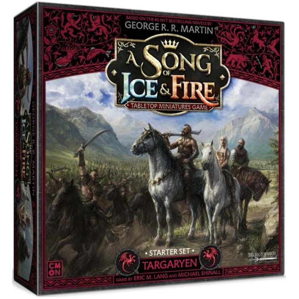 Jeu De Figurines Le Trône De Fer - Boîte De Base Stark - Version Française
