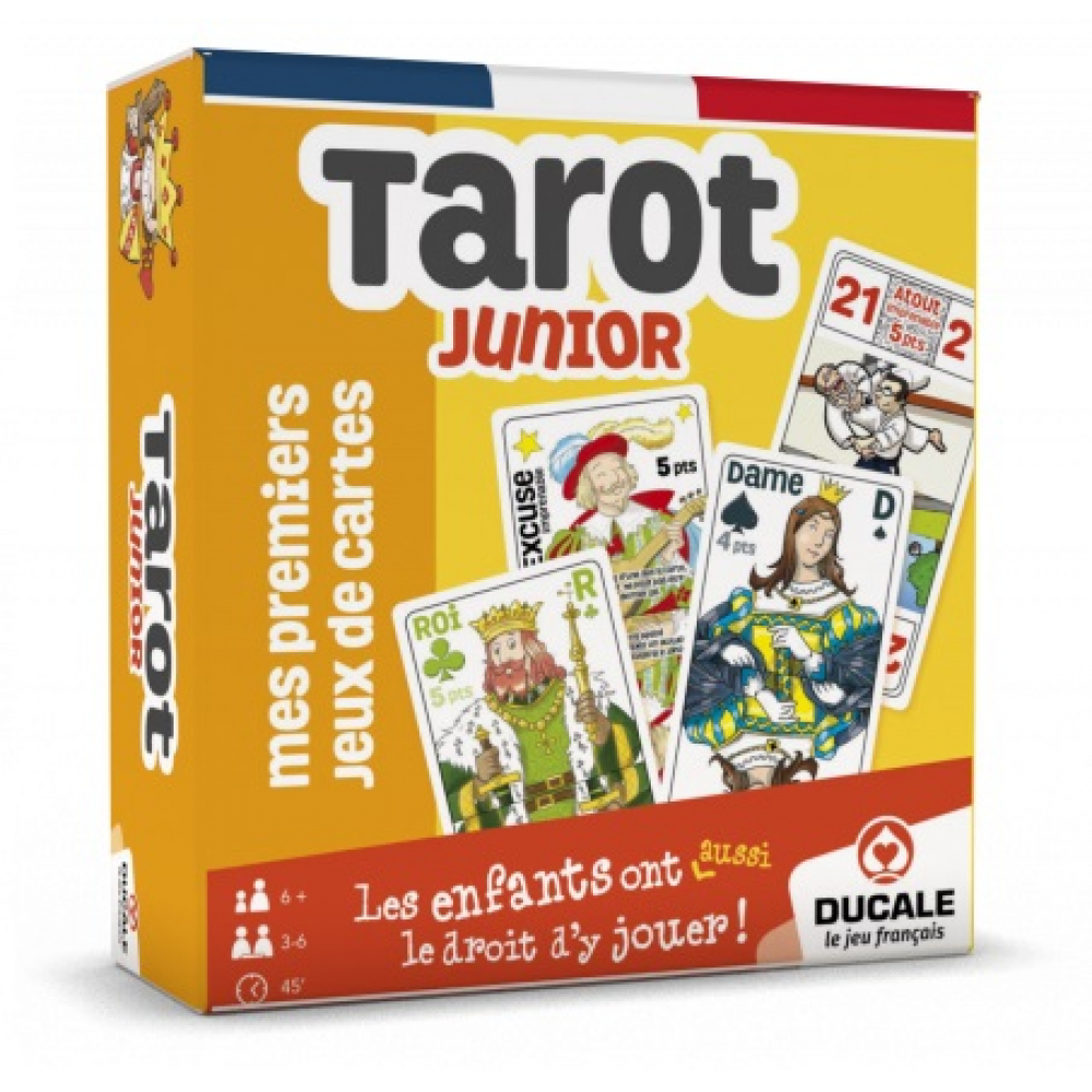 Jeu de Cartes Tarot Junior - Mes premiers jeux de cartes Enfant - UltraJeux