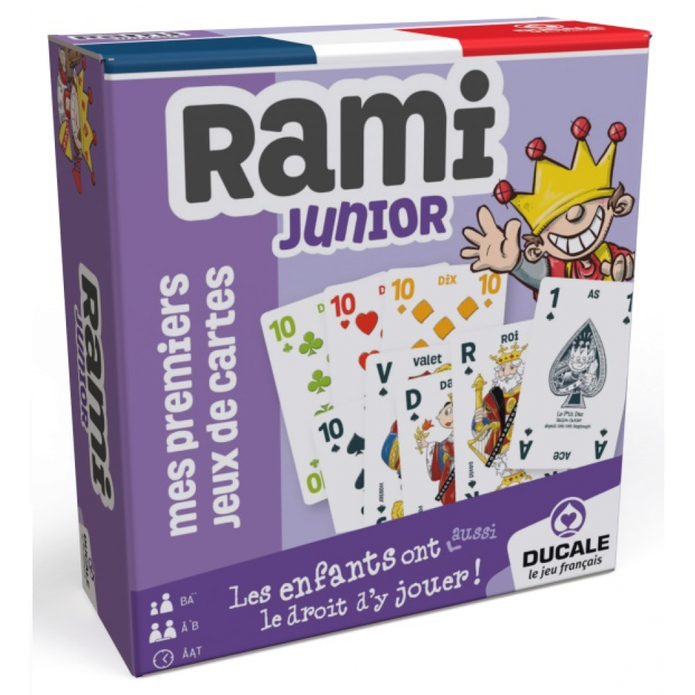Jeu de Cartes Rami Junior - Mes premiers jeux de cartes Enfant
