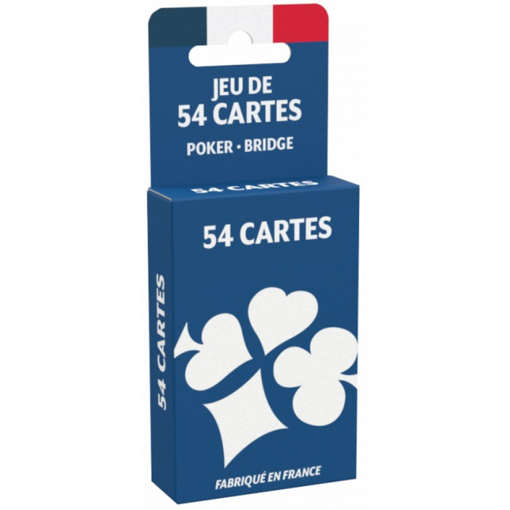 Jeu de Cartes Jeu de 54 cartes - Basic Ecopack - UltraJeux