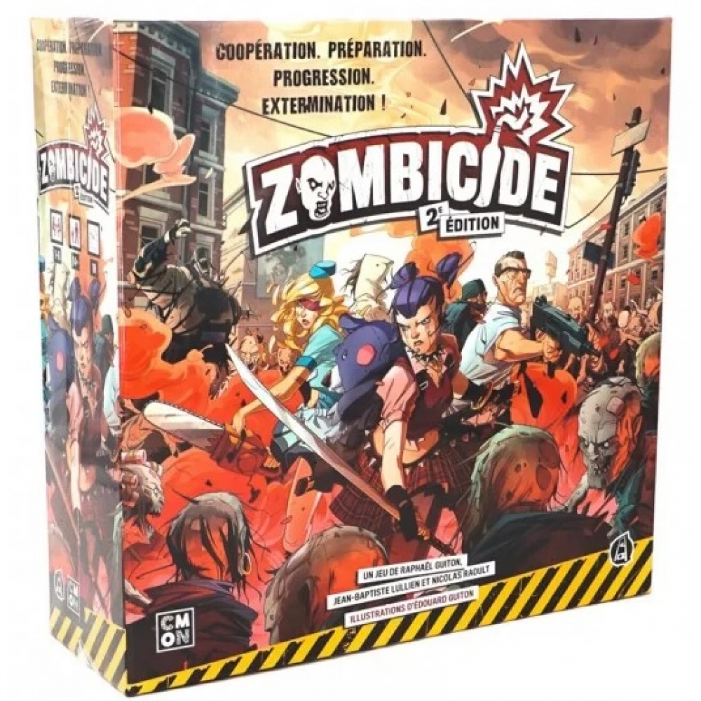 Asmodee Zombicide Seconde Édition Jeu de Plateau Coopératif Apocalypse