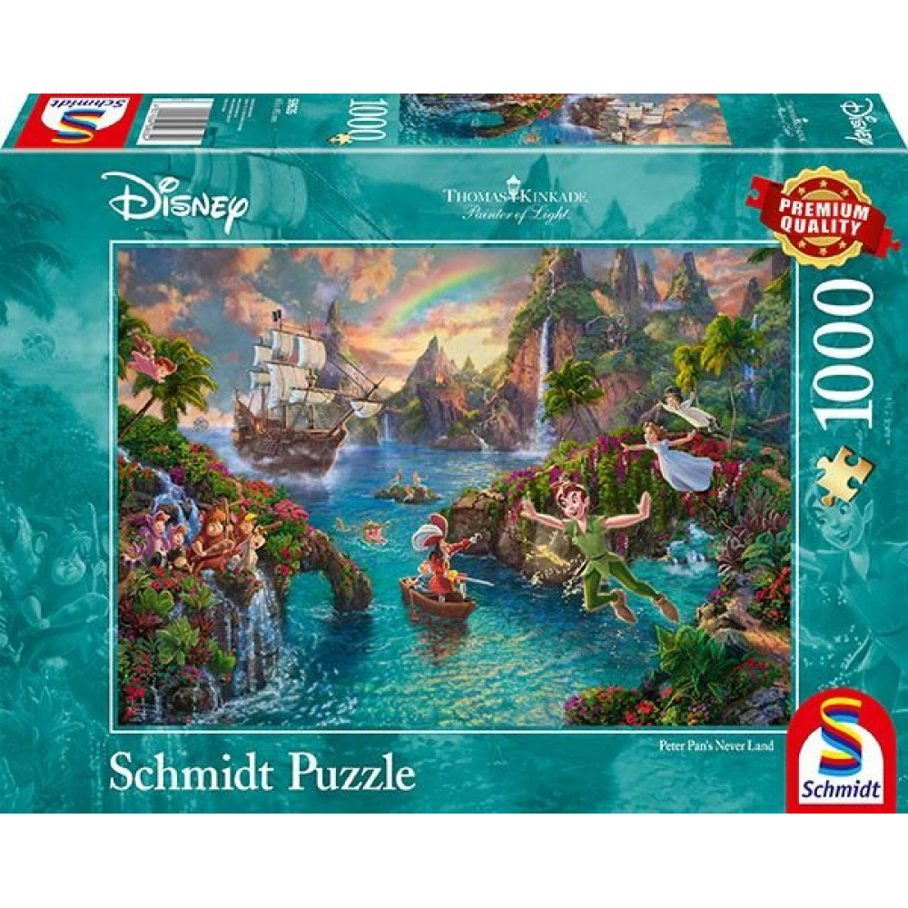 Puzzle 100 pièces - Peter Pan - MB Puzzle - Ludessimo - jeux de