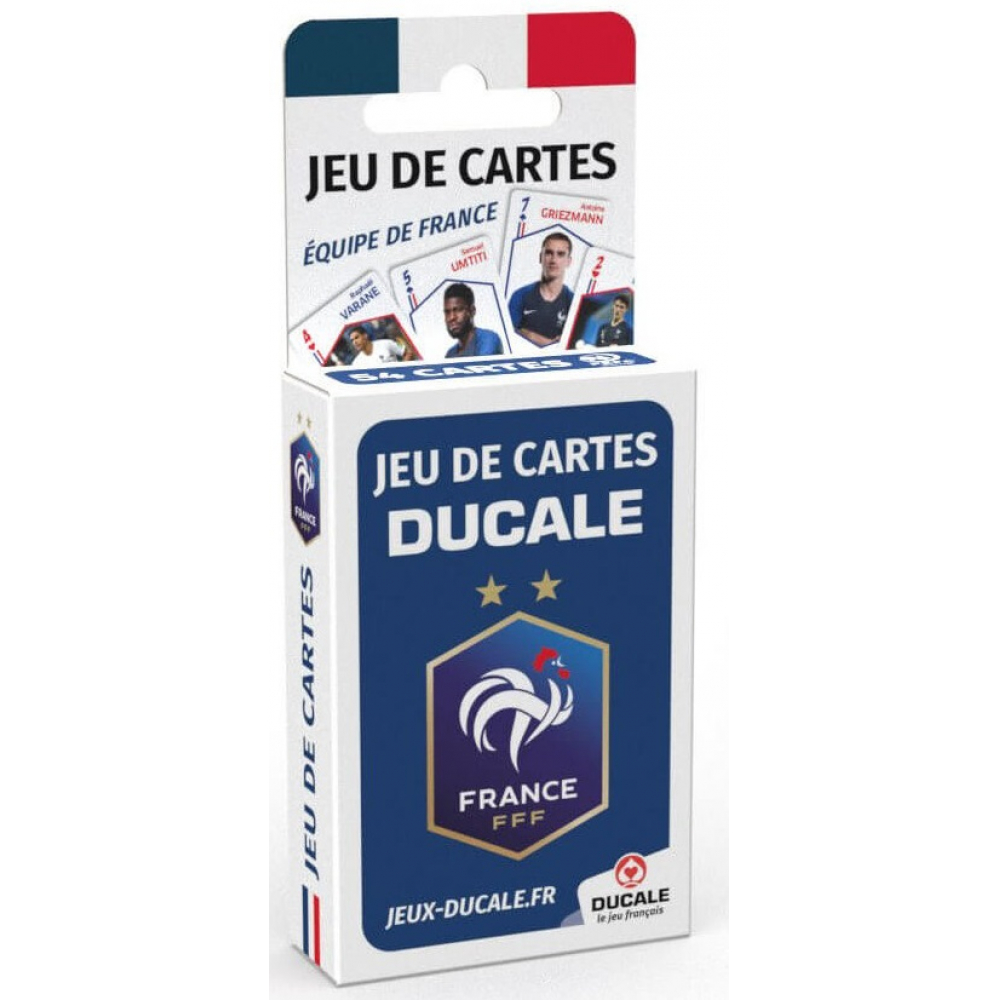 Jeu de Cartes Jeu de 54 cartes - DUCALE FFF éco format - UltraJeux