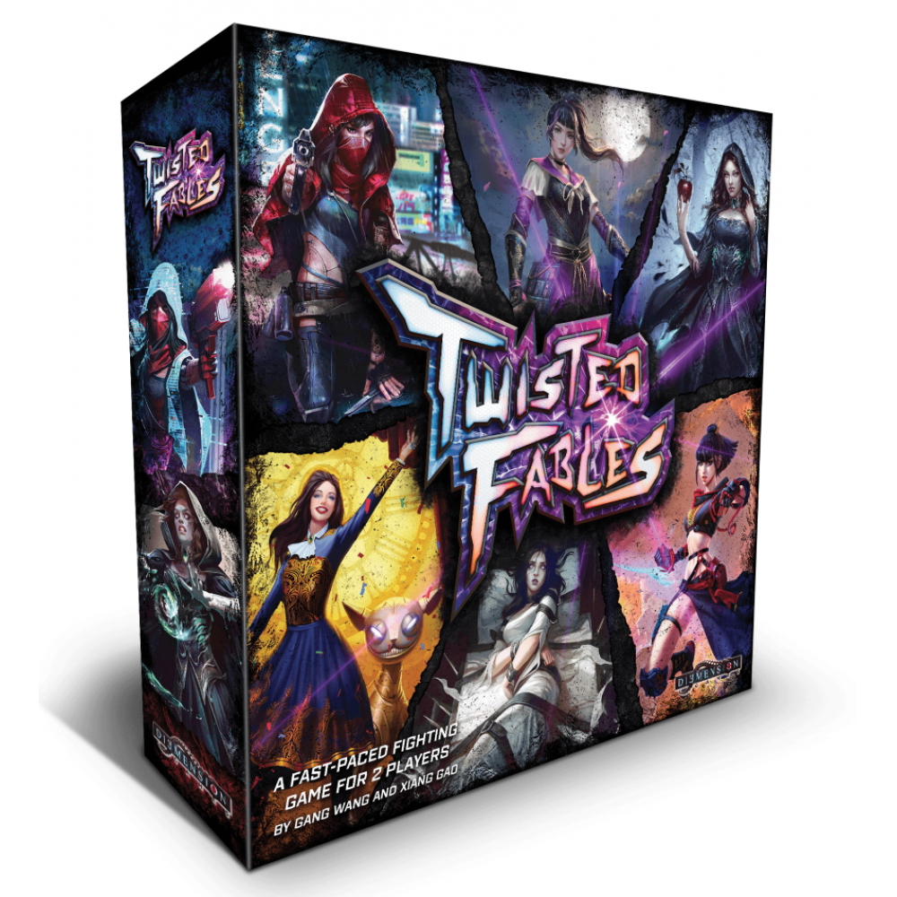 Jeu de Plateau Twisted Fables + Miniatures Box 1 Figurine UltraJeux