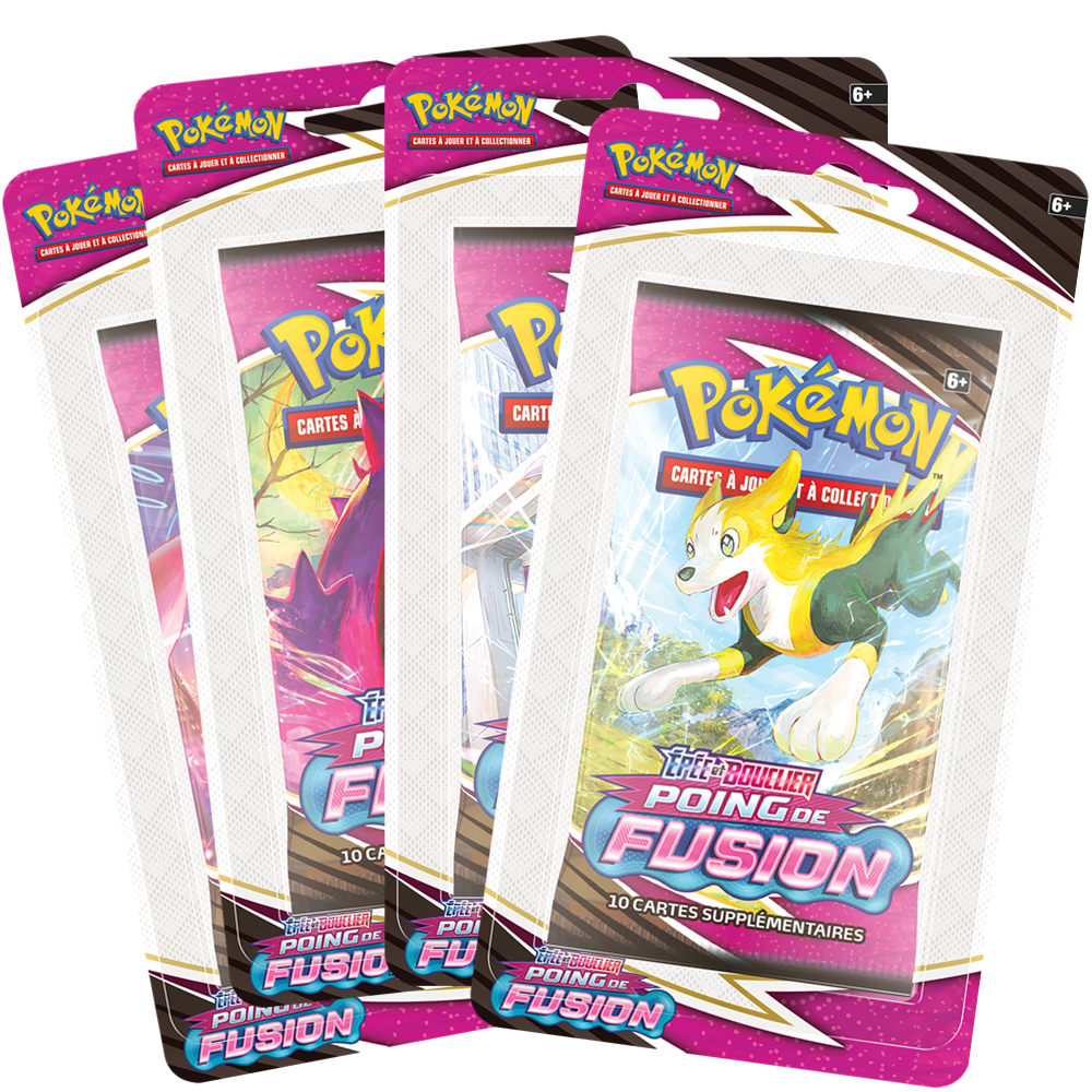 Boite de Boosters Français Display 36 Boosters EB08 - Epée et Bouclier 8 -  Poing de Fusion Pokémon - UltraJeux