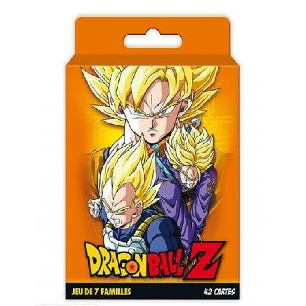 Jeu de Cartes Jeu de 7 Familles - Dragon Ball Z Enfant - UltraJeux