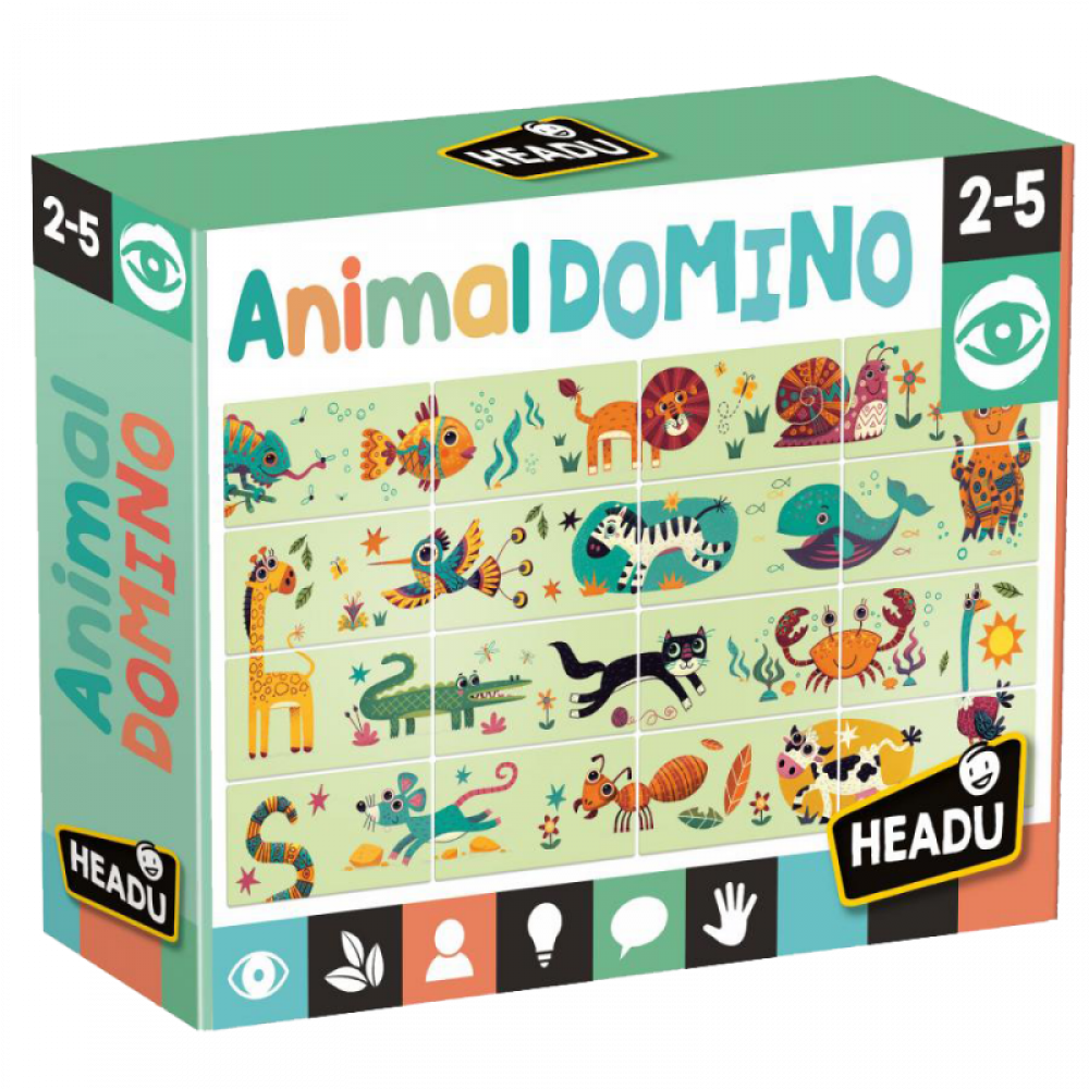 Jeu de Plateau Domino Junior Enfant - UltraJeux