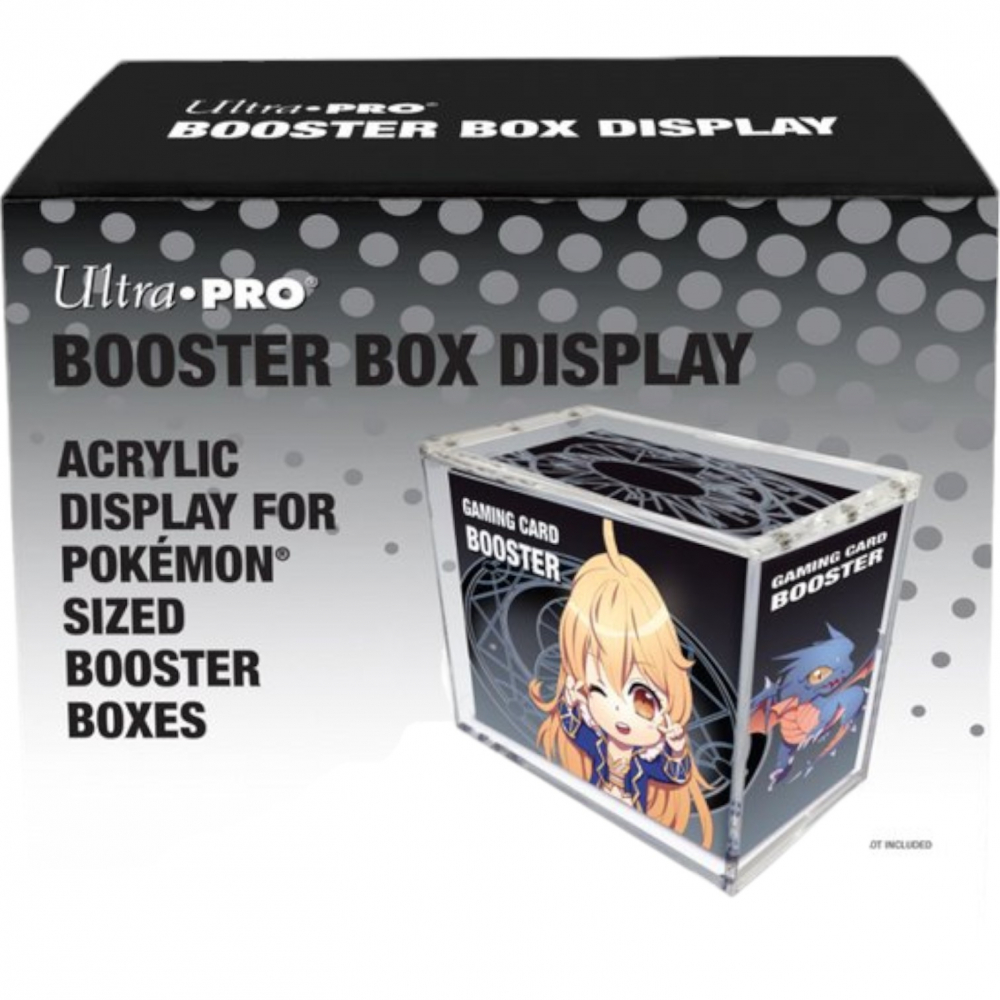 Boite de Rangement Protection en Plexiglas pour Display - Boite de booster  Pokémon - UltraJeux