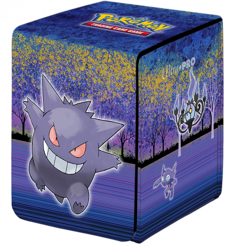 Boite de Rangement UP - Pokémon - Gallery Series Haunted Hollow Alcove Flip  Deck Box Pokémon - UltraJeux
