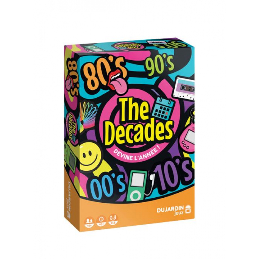 Jeu de Cartes The Decades Ambiance - UltraJeux