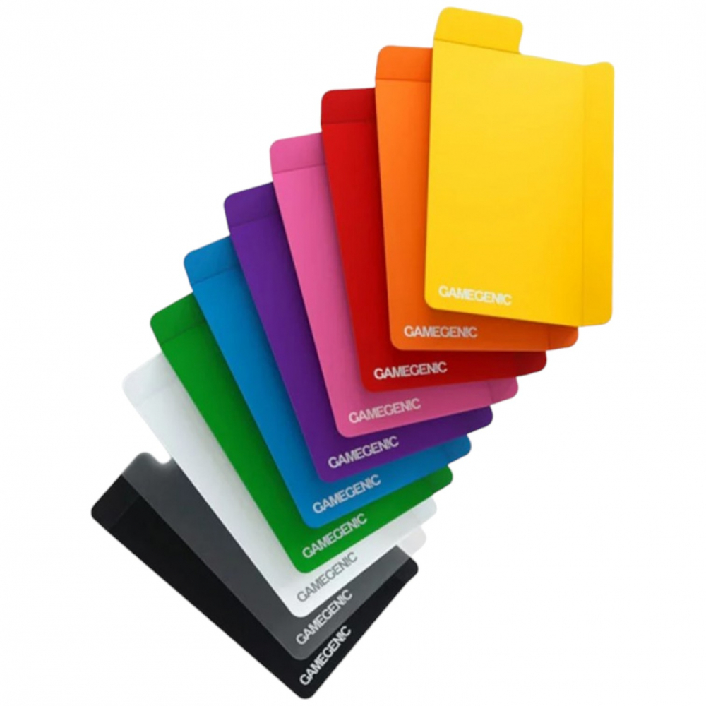 Séparateurs De Cartes 100 Pièces - 10 Couleurs - 95x70 Mm - Plastique PP Réutilisable - Pour Jeux, Collections, Bureau
