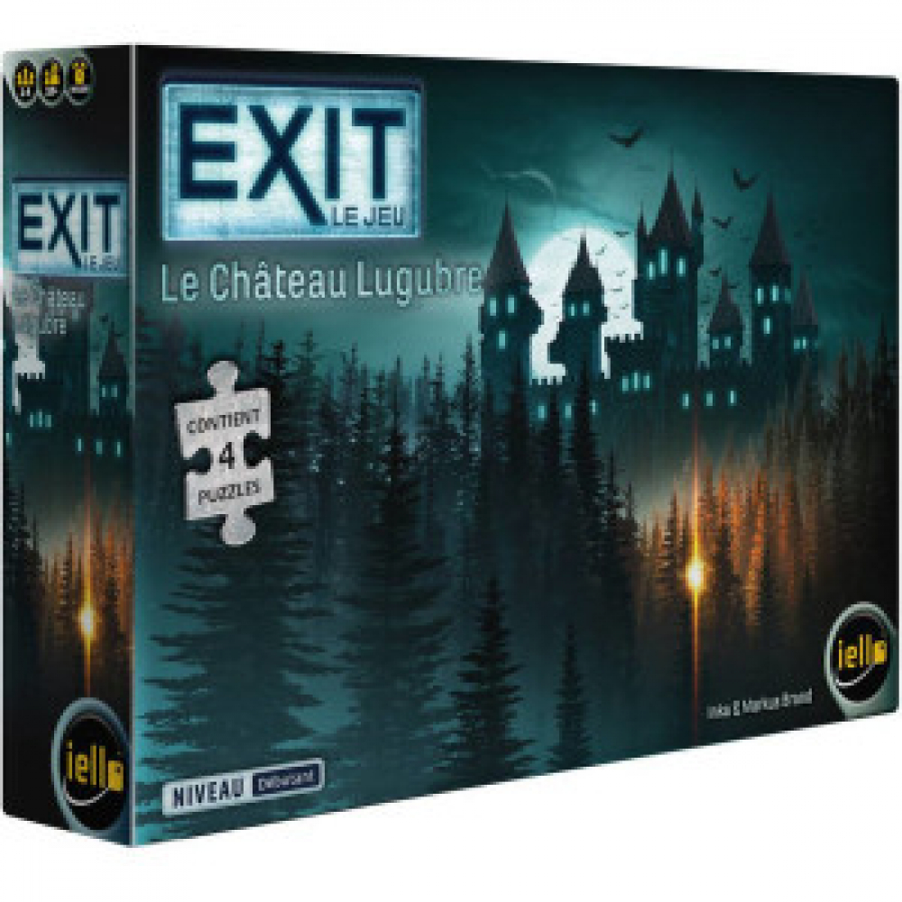 Escape Game Exit : Puzzle le château lugubre Coopération - UltraJeux