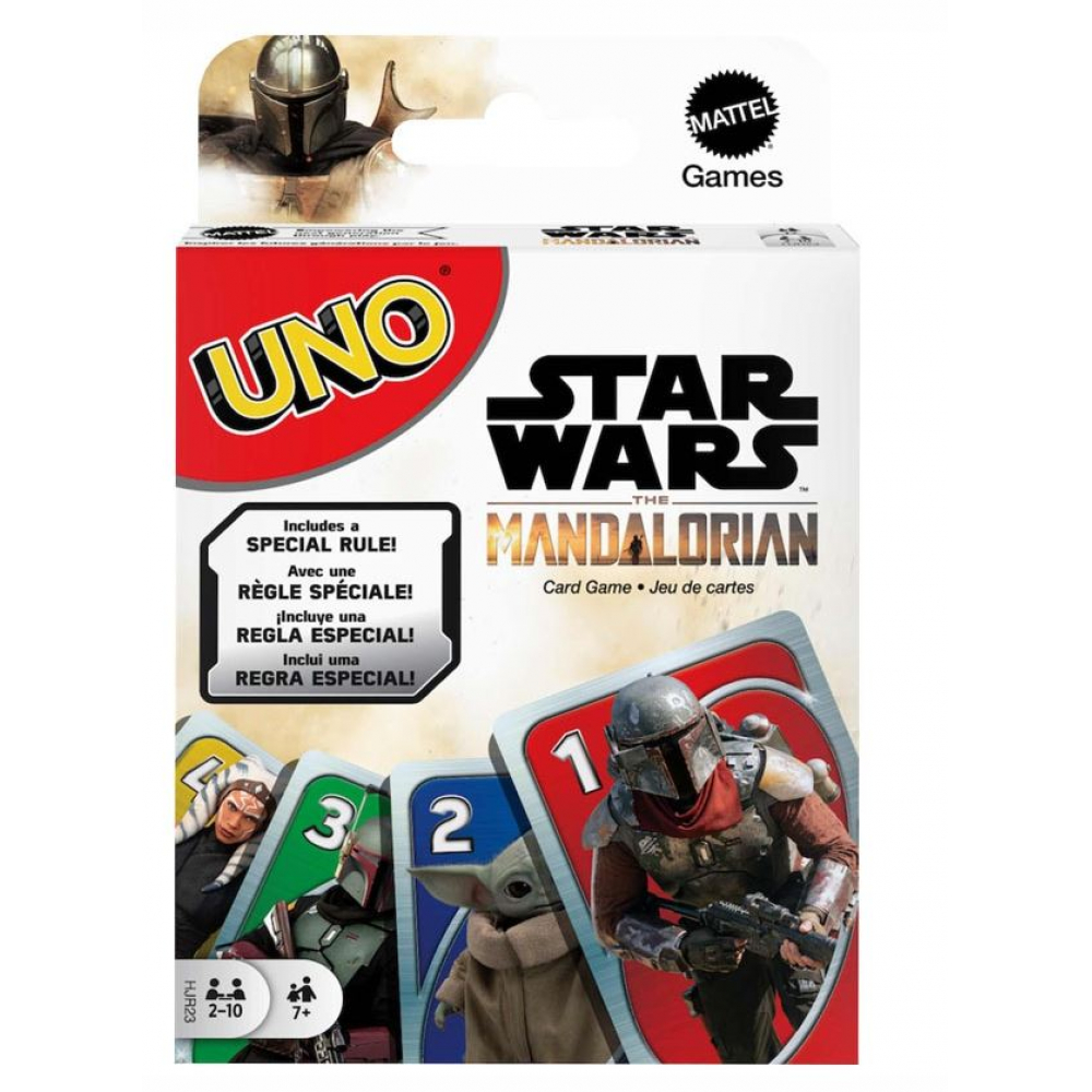 UNO Deluxe Jeu De Cartes 2 à 10 Joueurs - Version Officielle