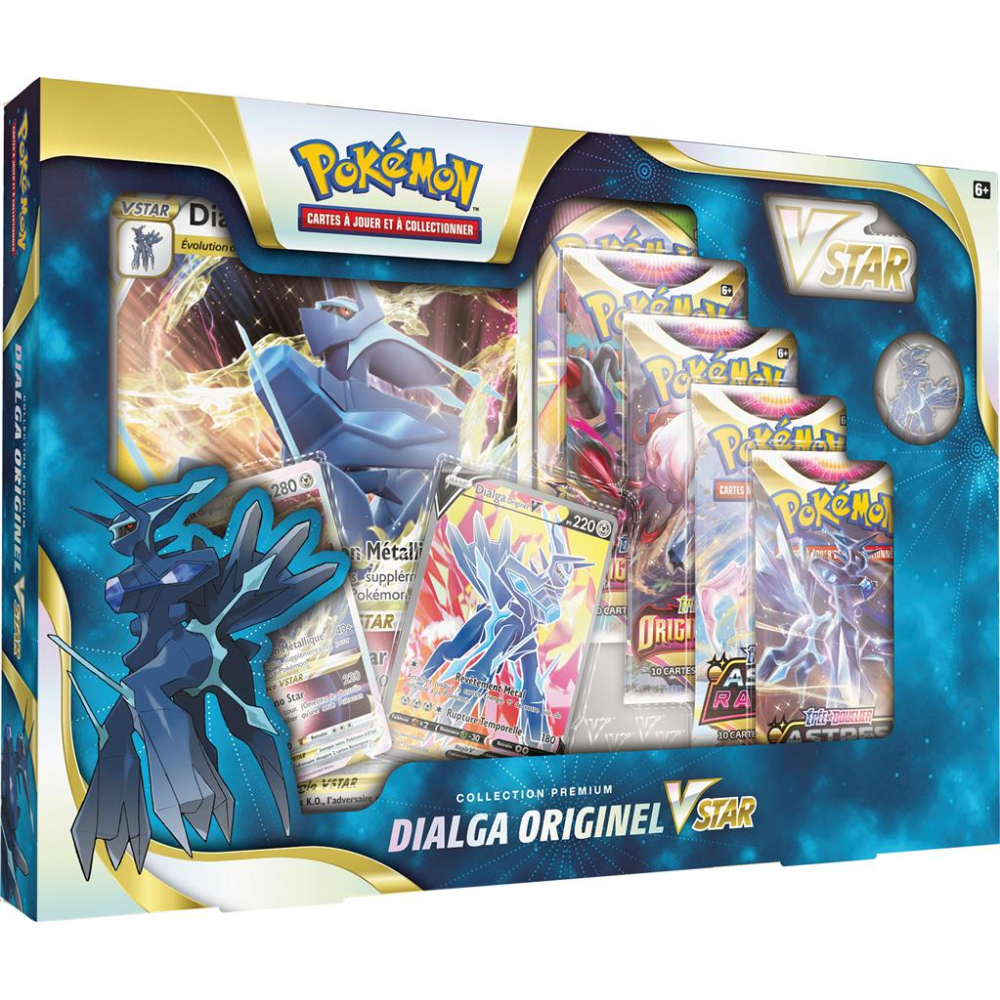 Coffret Collection Premium - Hachécateur V-Star Pokémon - UltraJeux