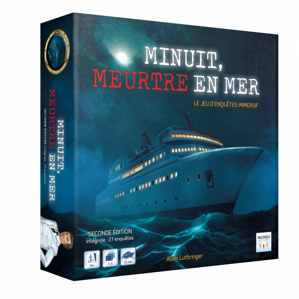 Enigme Minuit, Meurtre en Mer 2nde édition Enquête UltraJeux