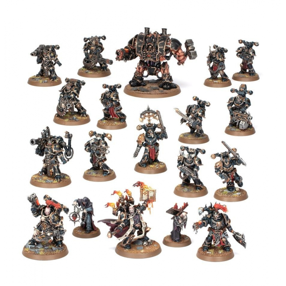 Figurines Warhammer 40.000 - Chaos Space Marines : Combat Patrol Warhammer  40.000 - UltraJeux