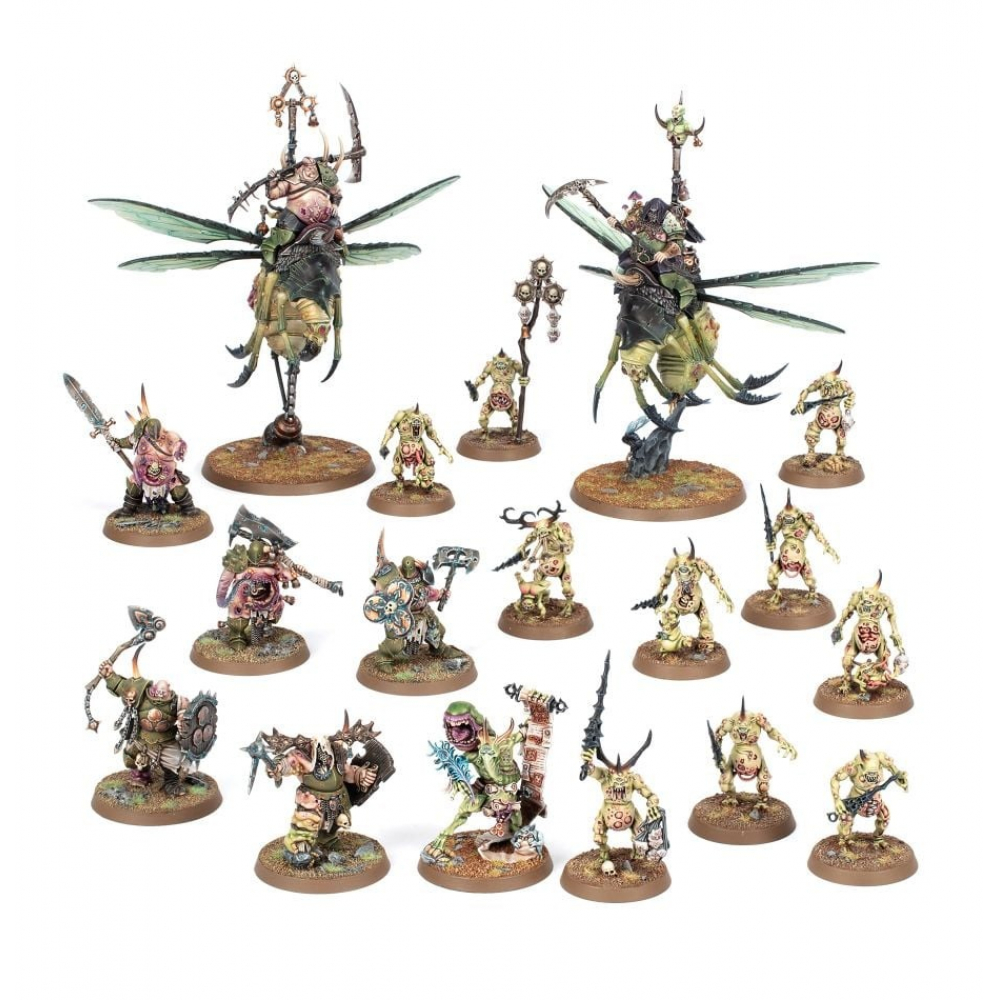 Figurines Warhammer Age of Sigmar - Maggotkin of Nurgle : Vanguard