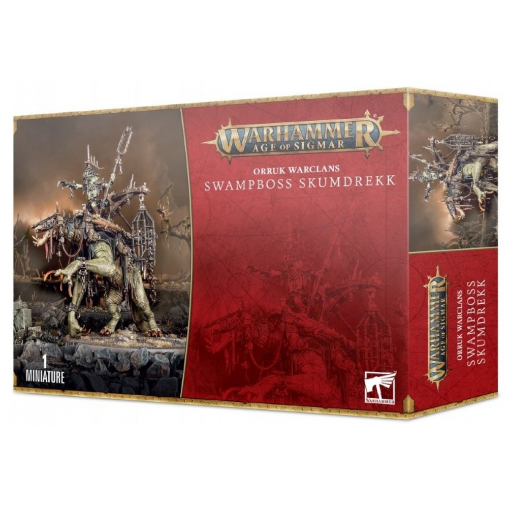 Warhammer Age of Sigmar: Orruk Warclans Swampboss Skumdrekk