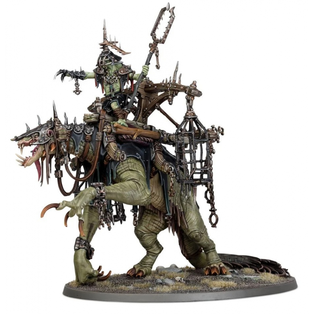 Figurines Warhammer Age of Sigmar - Orruk Warclans : Swampboss