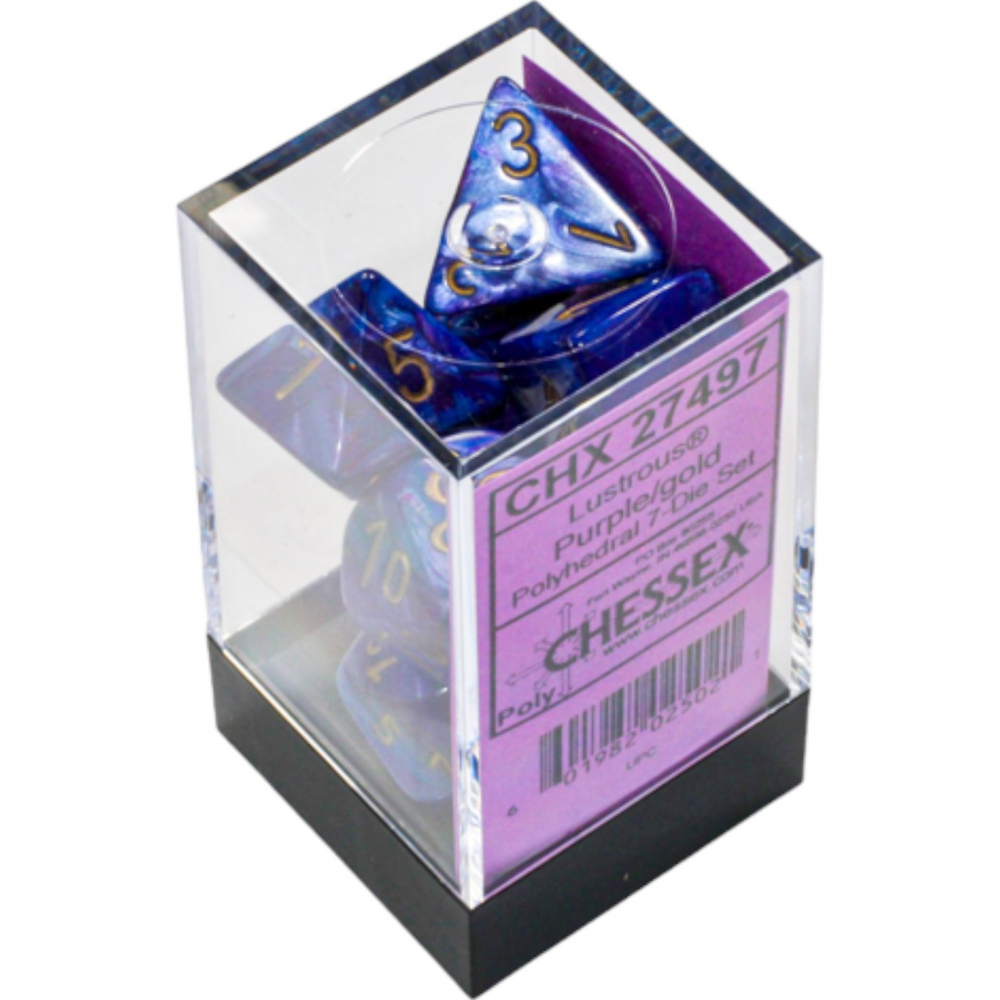 Acheter Set de 7 Dés JDR Festive: - Accessoires - Chessex