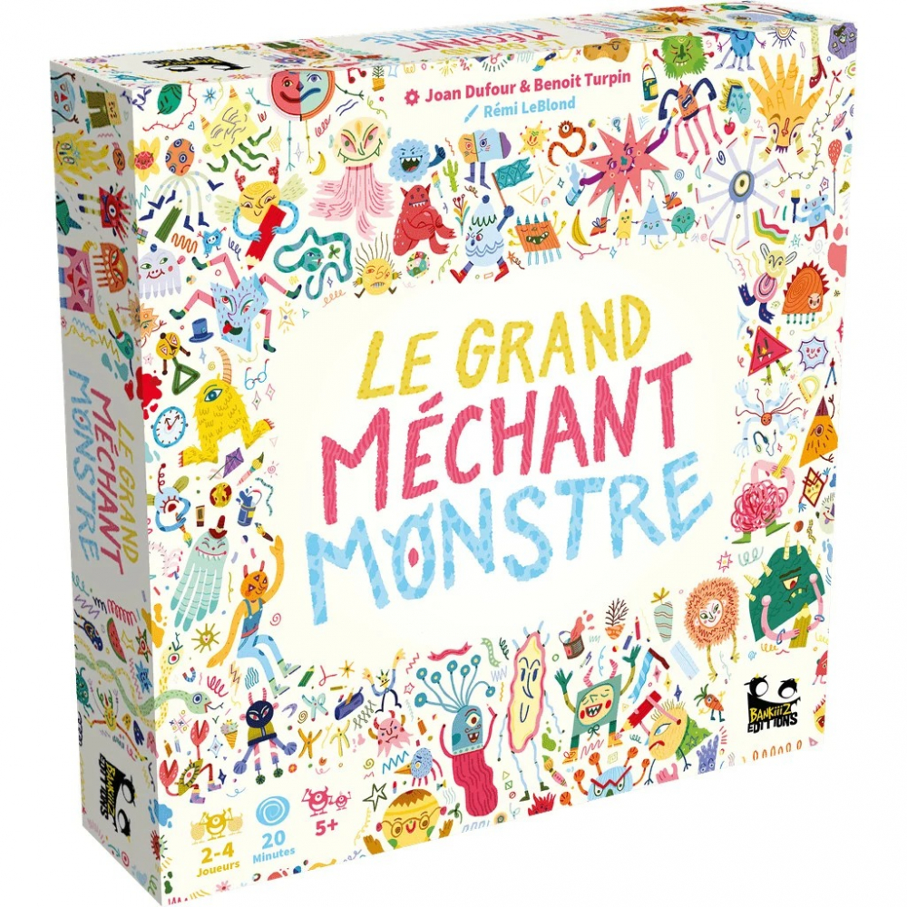 Jeu de Cartes Le Grand Méchant Monstre BestSeller UltraJeux