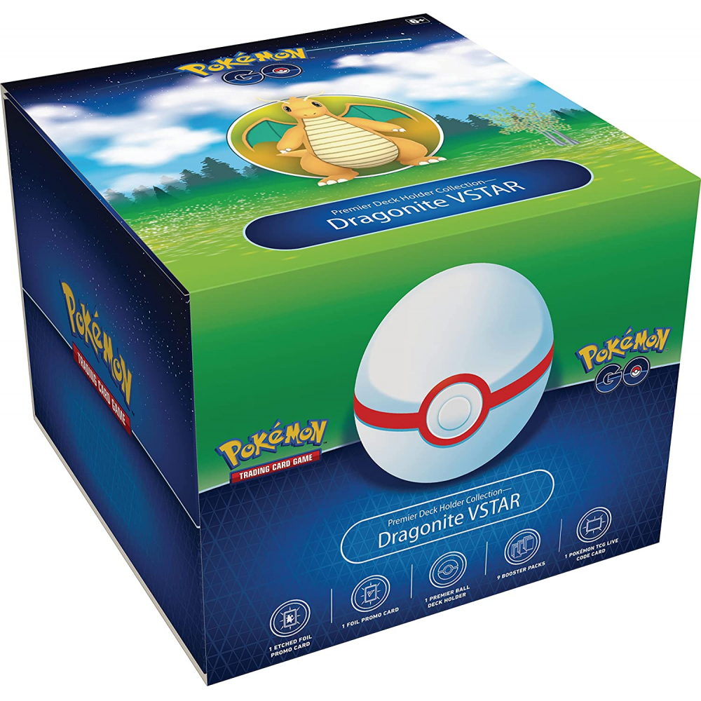 Coffret Prémium Pokémon GO EB10.5 - Dracolosse Pokémon - UltraJeux