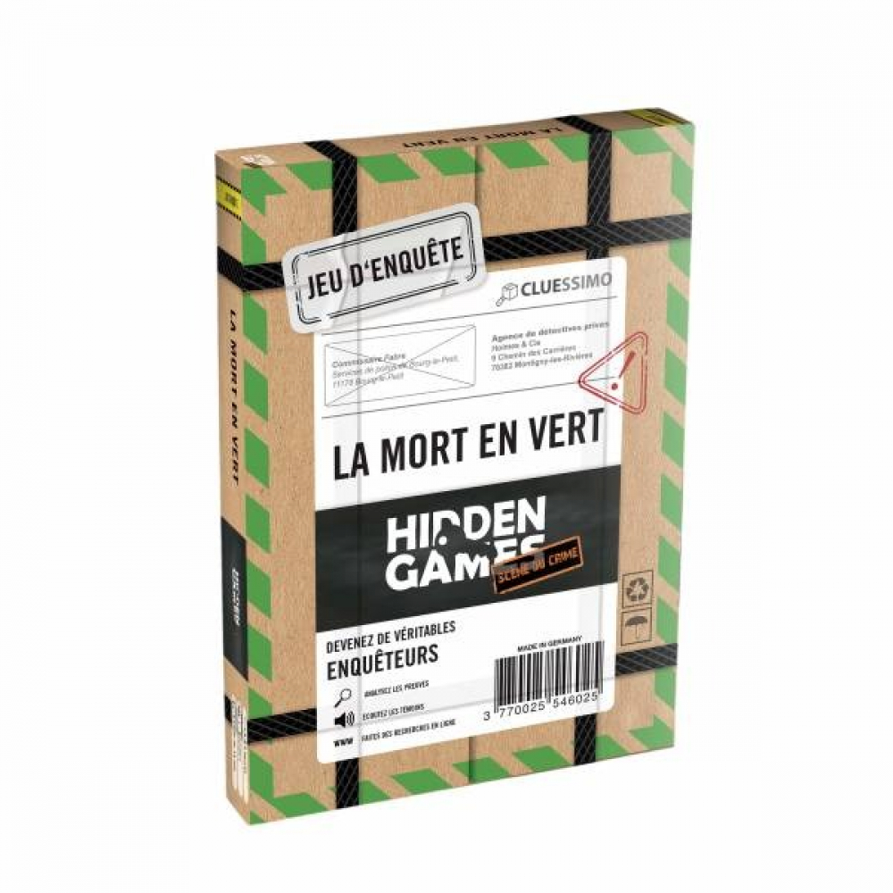 Enquête Hidden Games - La Mort en Vert Enquête - UltraJeux