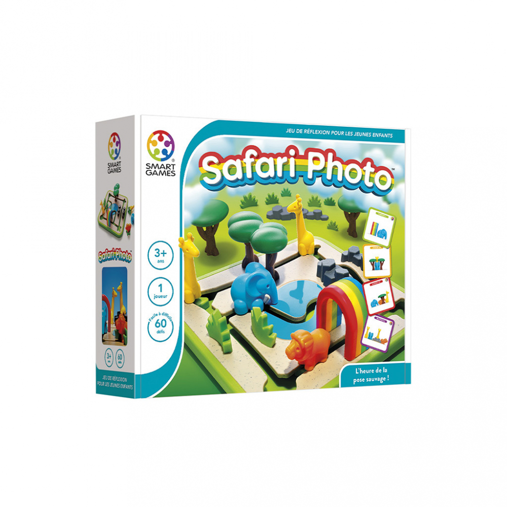 Casse-tête Smart Games - Safari Photo Enfant - UltraJeux