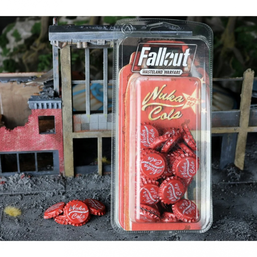 Jeu de Plateau Fallout Wasteland Warefare - Nuka Cola Caps Pop