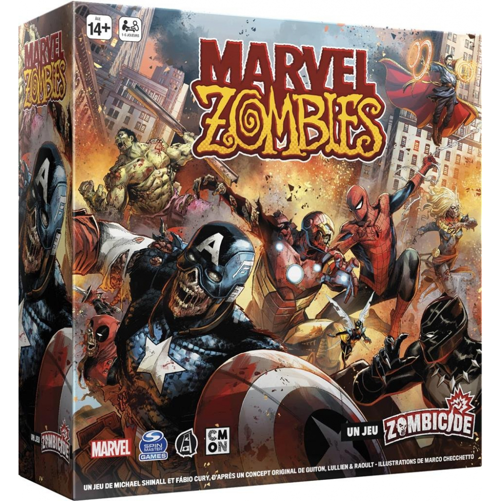 Jeu de Plateau Zombicide - Marvel Zombies - Undead Avengers