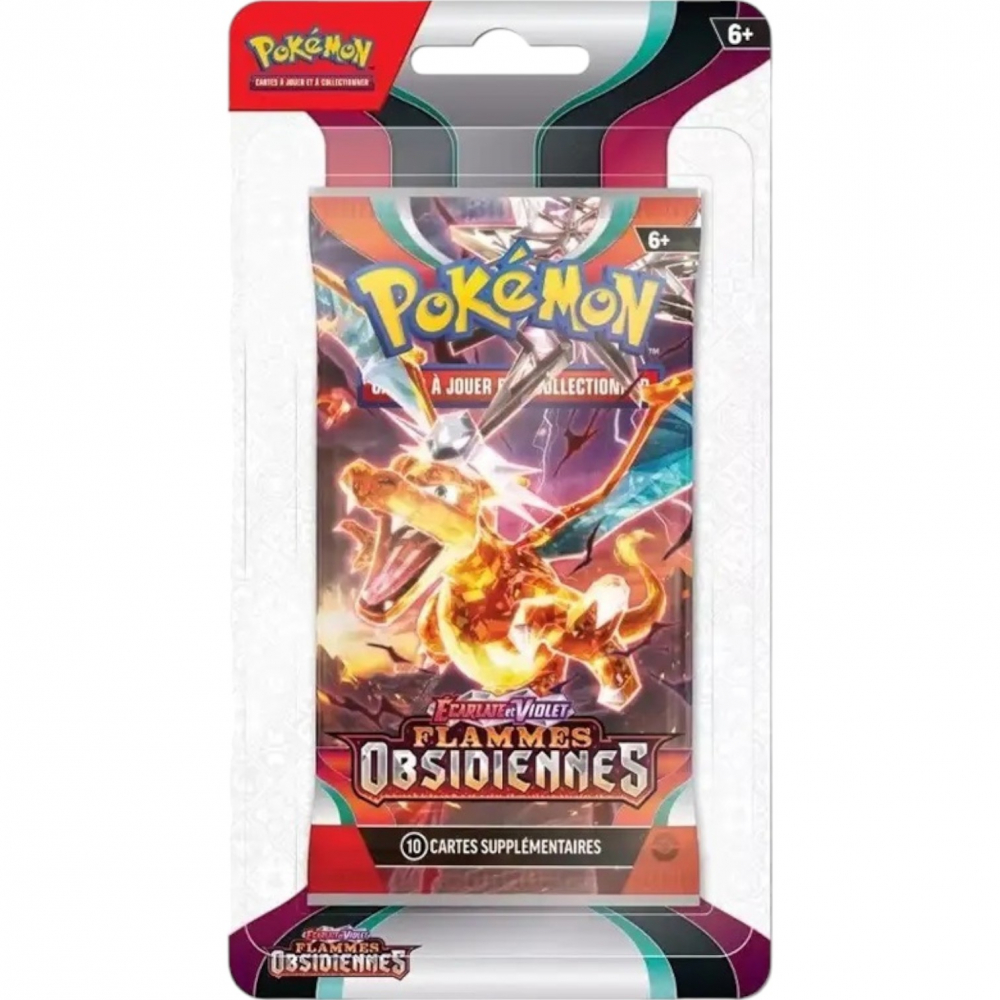 Booster EV03 - Ecarlate et Violet - Flammes Obsidiennes - Blister Pokémon -  UltraJeux