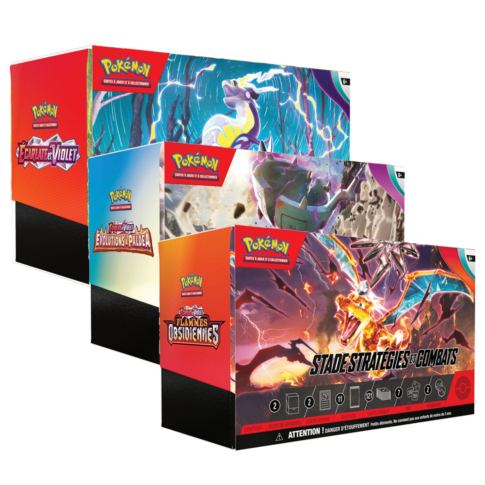 Pokémon Pack Stratégie et Combat EV01 Ecarlate et Violet