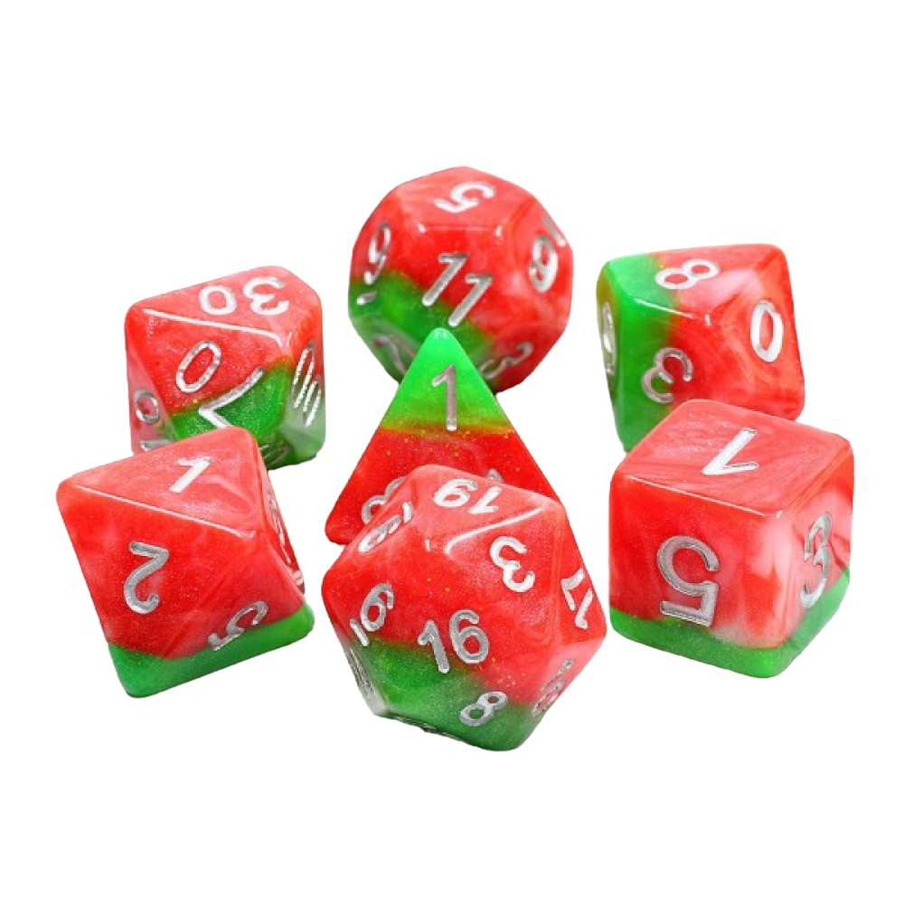 Des Roles Set de 7 dés - Assortiments Jeux de Rôles - Italian Ice - Accessoires