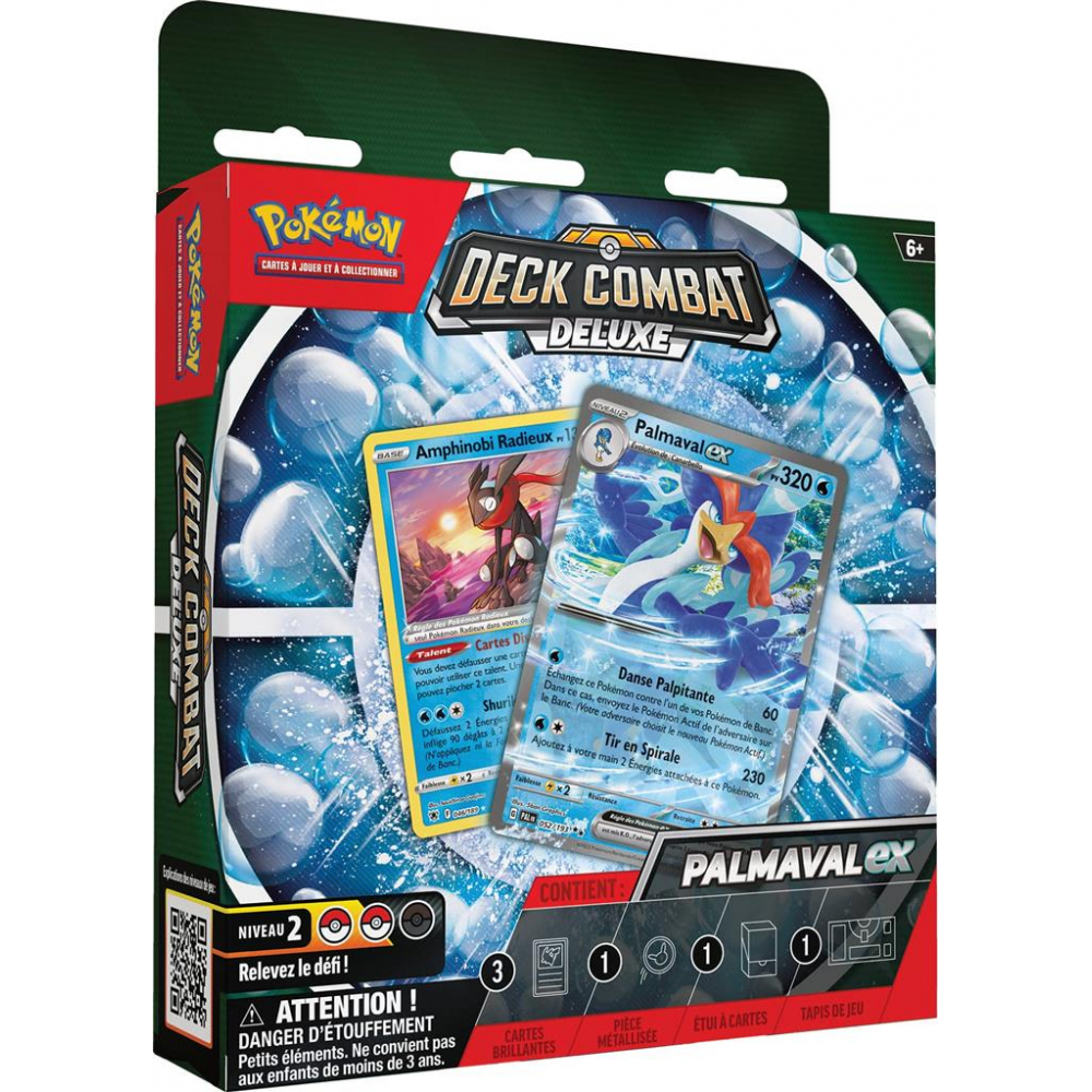 JCC Carte Pokémon PALMAVAL rare Foil Holo 054/198 SVI Ecarlate et Violet EV01