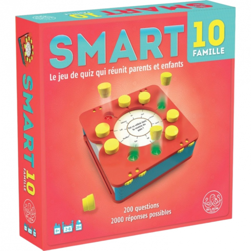 Jeu de devinettes Smart 10 : Famille Ambiance - UltraJeux