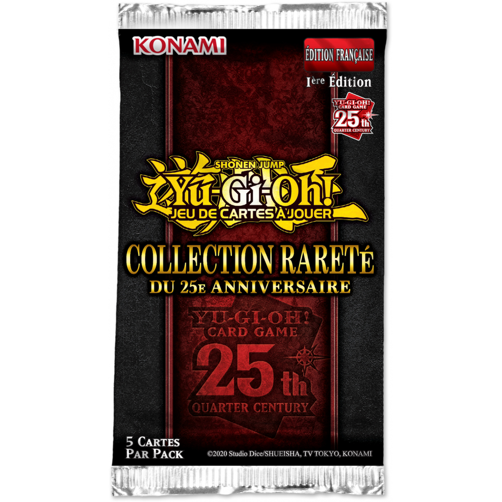 Booster Collection Rareté du 25e Anniversaire YuGiOh! UltraJeux