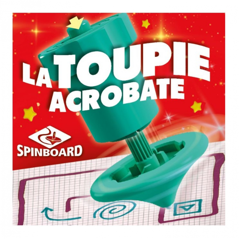 Grande Toupie à Flèches, Toupie à Flèches Rouges avec Ventouse Toupie de Jeu Amovible Toupie de Jeu Stable pour Activités à Domicile en Classe Jeux de Société de Fête