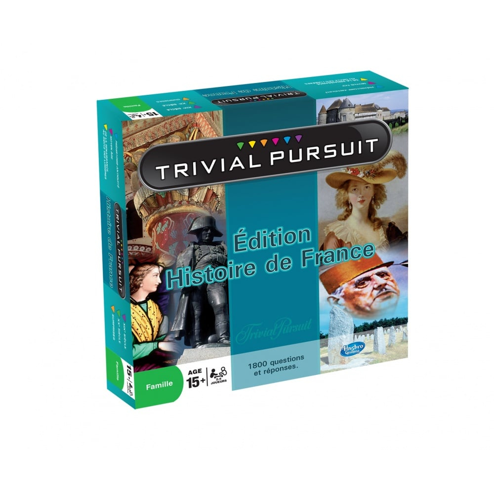 Jeu de Plateau Trivial Pursuit - Histoire de France Réflexion - UltraJeux