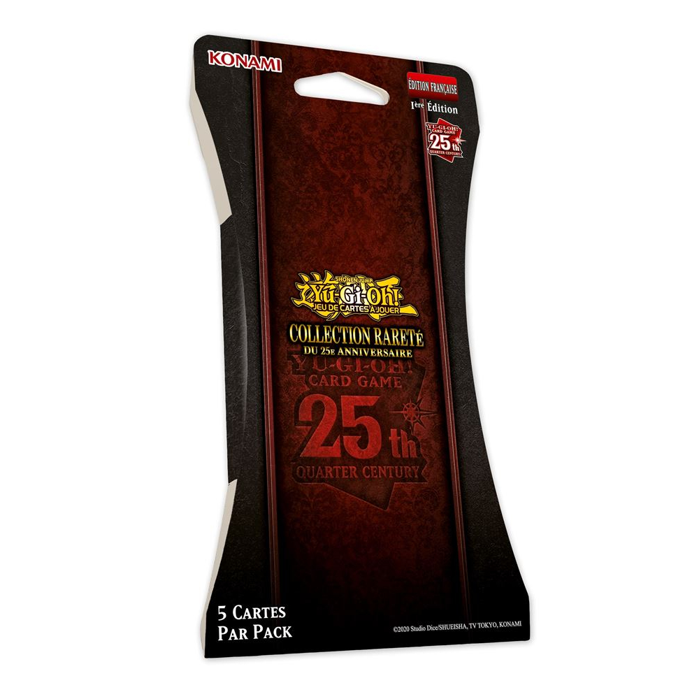 Booster Collection Rareté du 25e Anniversaire Sous Blister Officiel Konami YuGiOh! UltraJeux