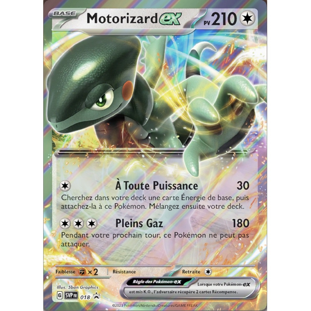 Produit Géante Jumbo - Motorizard EX Pokémon - UltraJeux