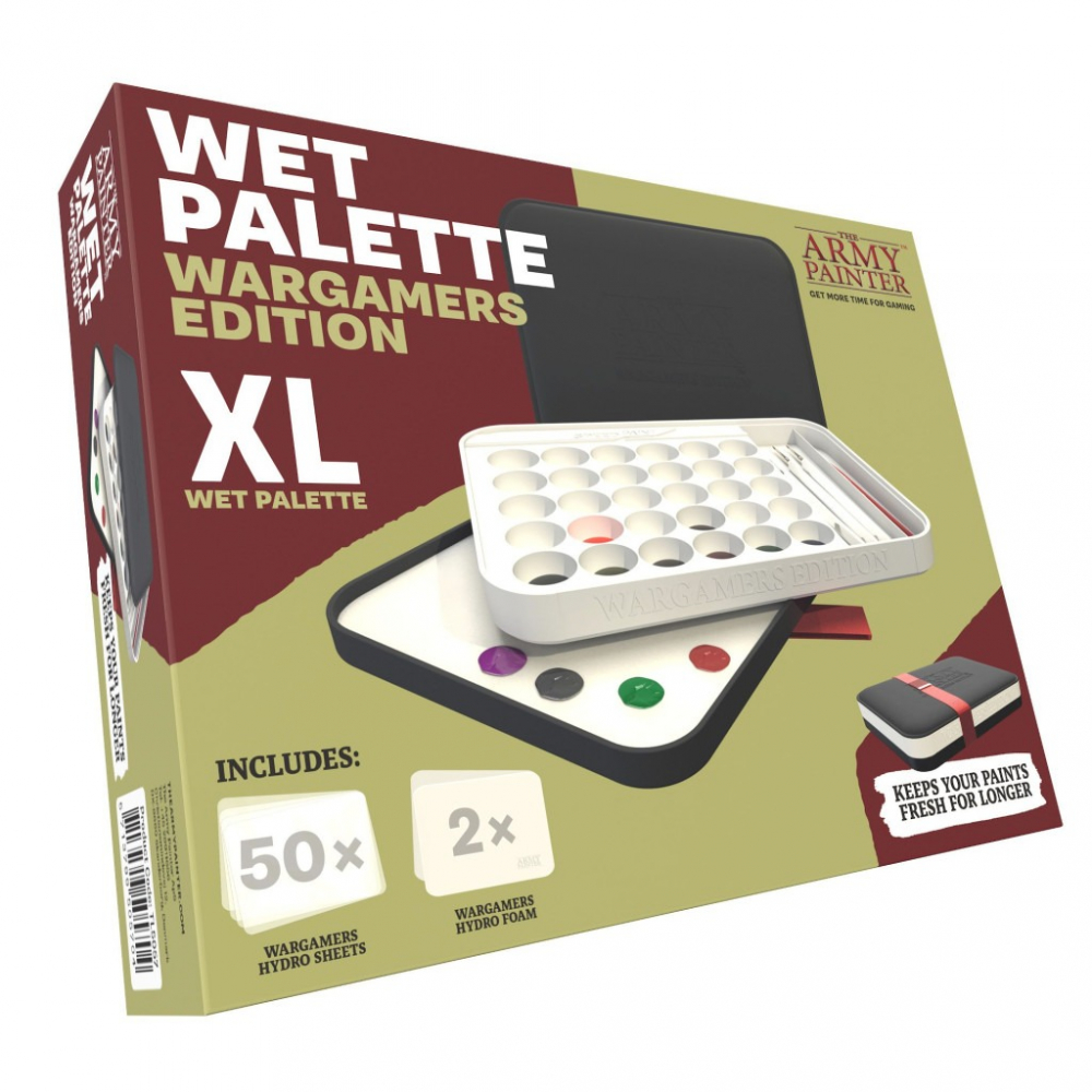 Wet Palette Humide Peintures Palettes - avec Boîte Scellée 20 Papier oour  et éponge Maintient Les Pigments Humides Plus Longtemps la Peinture  Miniature Mélanger L'aquarelle, 2 Set : : Loisirs créatifs